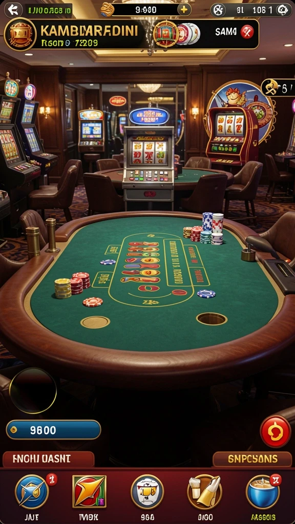Tampilan awal permainan slot yang menarik.
