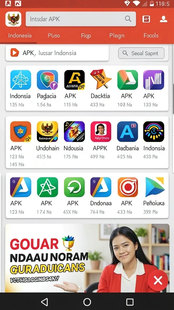 Tampilan antarmuka yang menarik dan mudah dinavigasi.