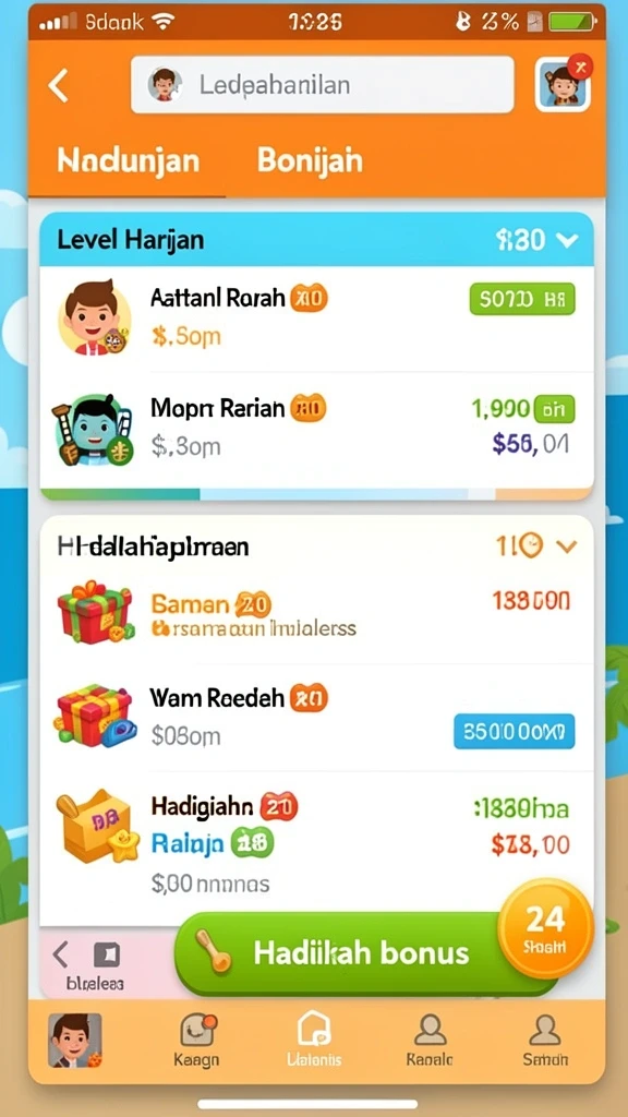 Screenshot menangkap momen kemenangan yang mengesankan.