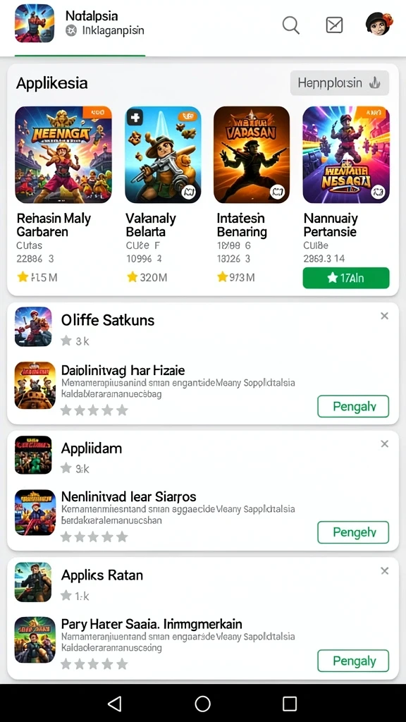 Tampilan antarmuka yang menarik dan mudah dinavigasi.