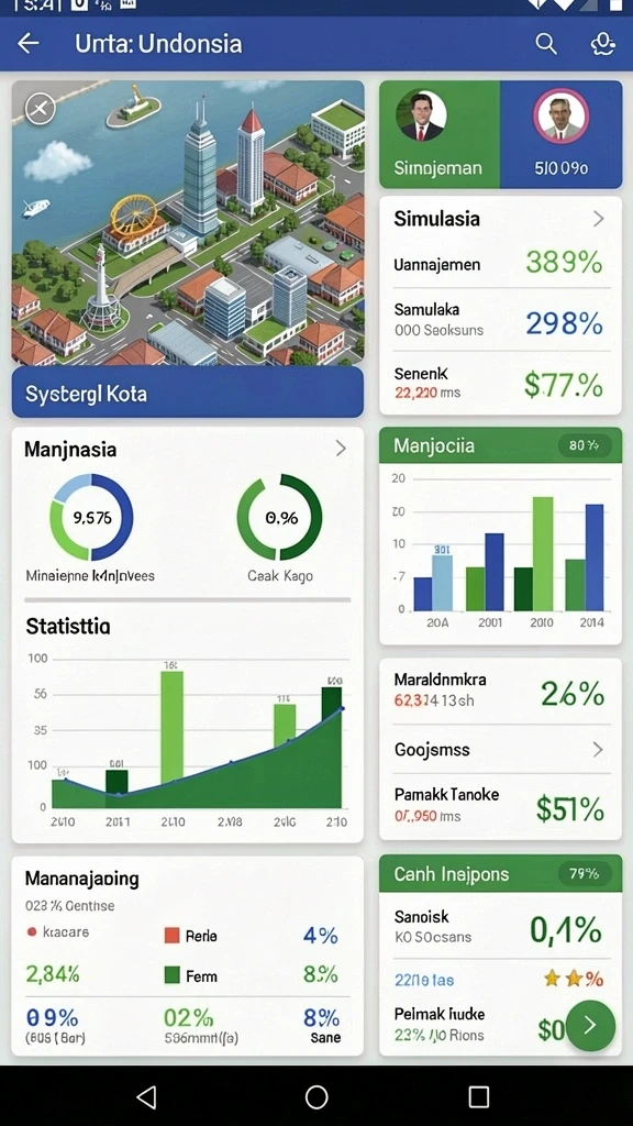 Tampilan antarmuka yang menarik dan mudah dinavigasi.