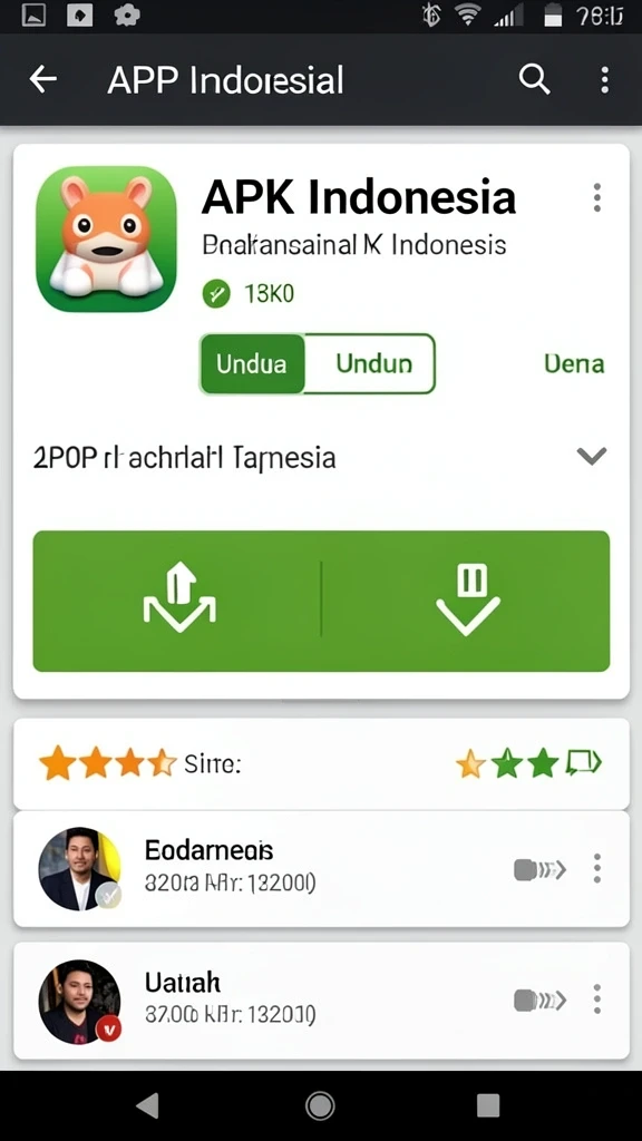 Tampilan antarmuka yang user-friendly.