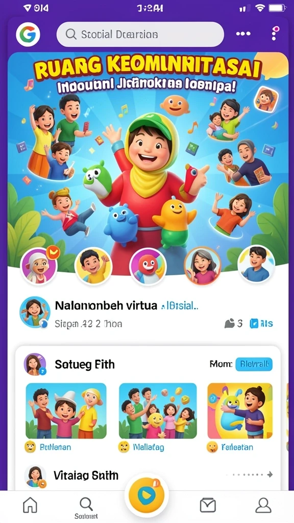 Grafis memukau yang membuat pengalaman bermain lebih seru.
