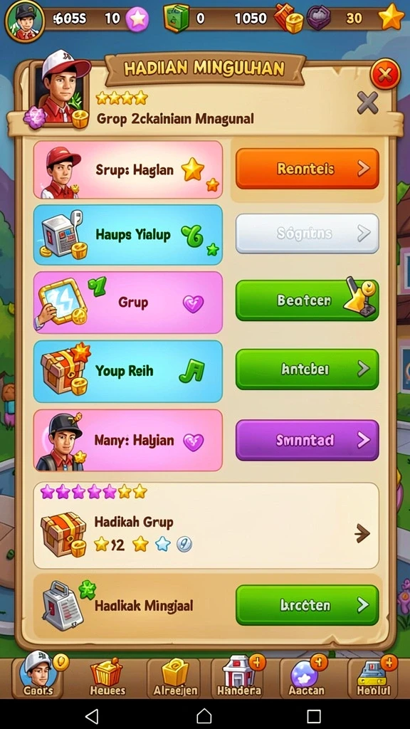 Antarmuka yang ramah pengguna dan mudah dinavigasi.