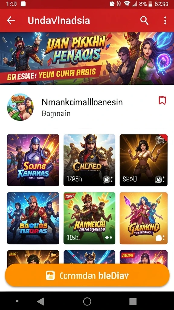 Tampilan antarmuka yang user-friendly dan menarik.