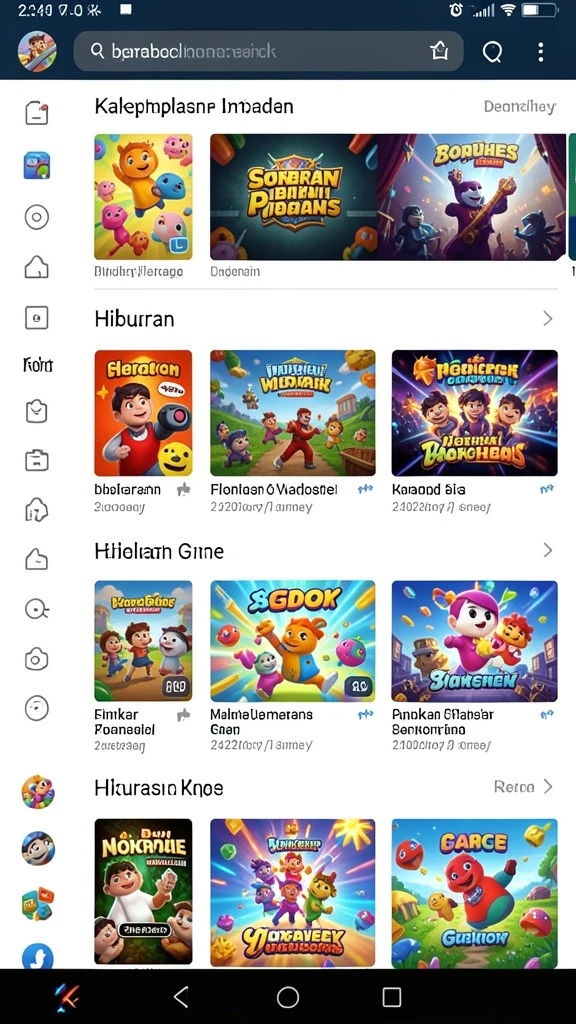 Beragam permainan slot dengan tema menarik.