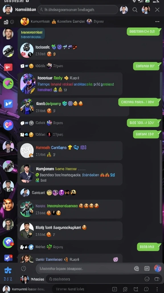 Pengalaman bermain multiplayer yang seru dan interaktif.