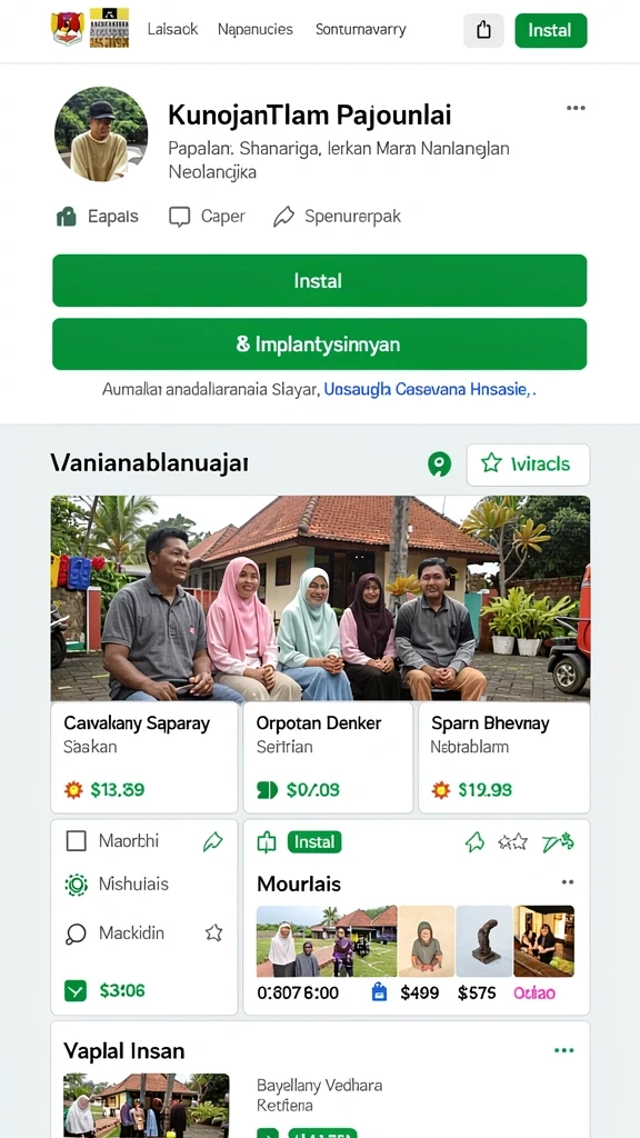 Tampilan antarmuka yang menarik dan mudah digunakan.