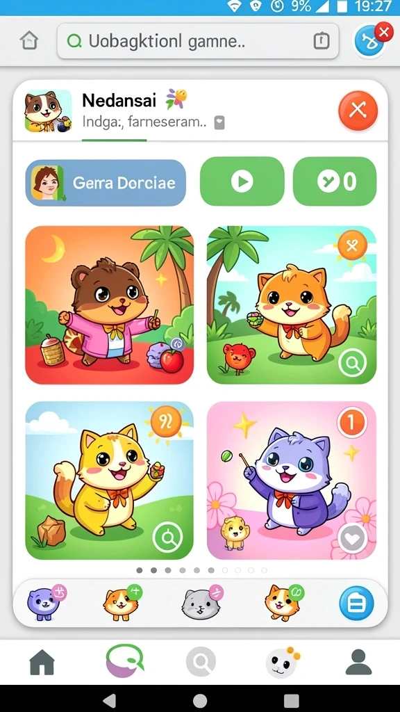 Fitur reward yang menggembirakan dan memotivasi pemain.