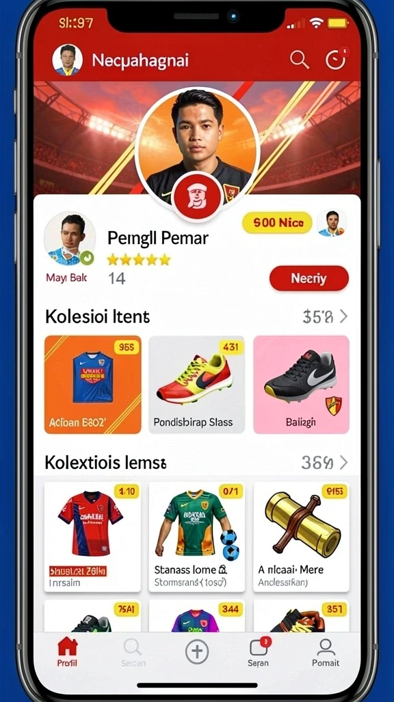 Tampilan antarmuka yang user-friendly.