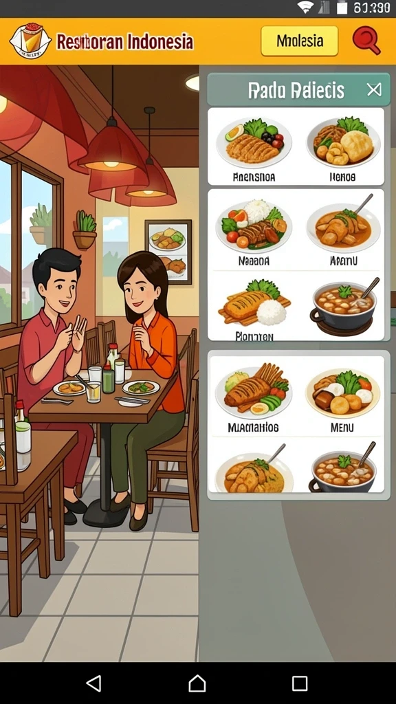 Karakter yang unik dan beragam untuk dipilih.