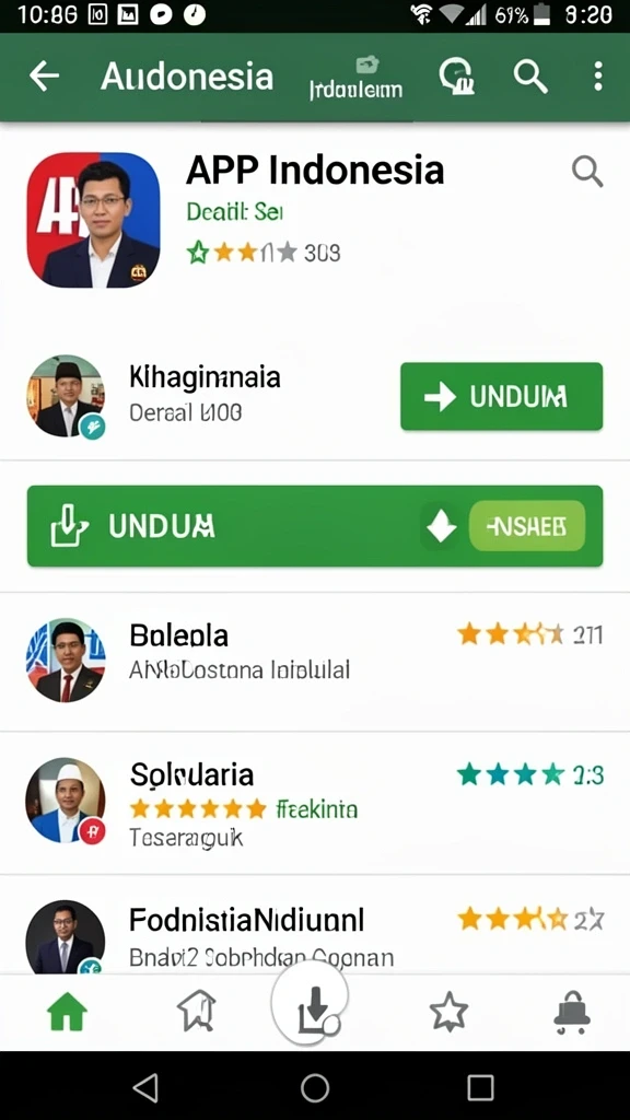 Tantangan menarik di setiap level.