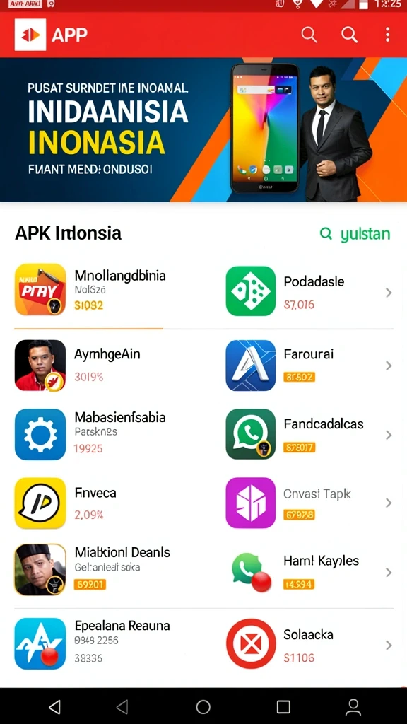 Beragam permainan menarik untuk dipilih.
