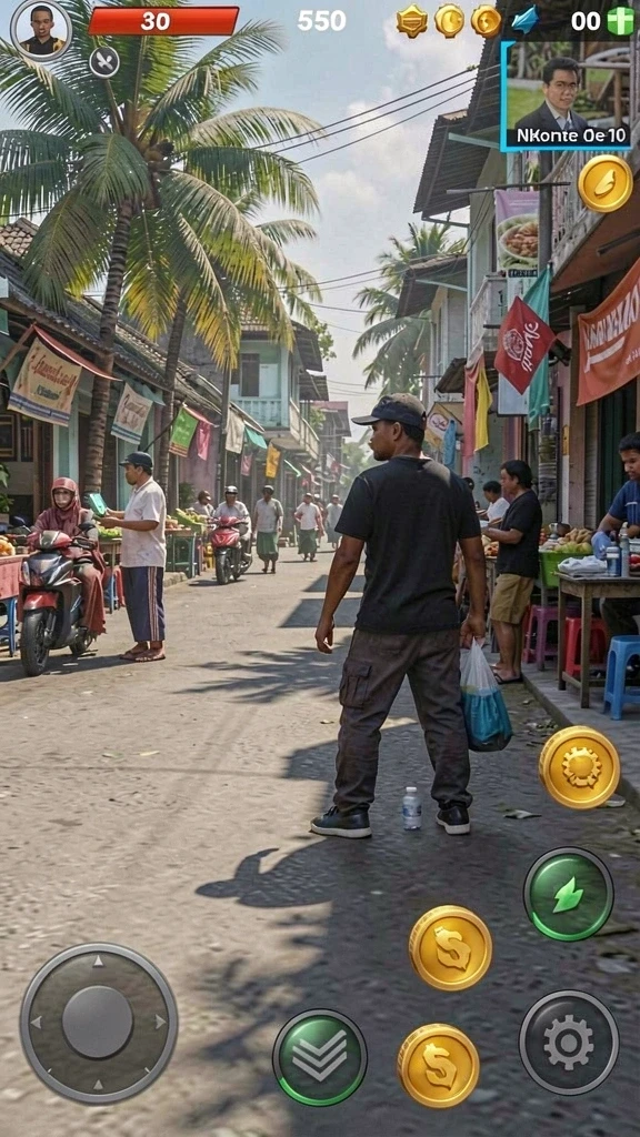 Fitur komunitas yang memungkinkan interaksi antar pemain.