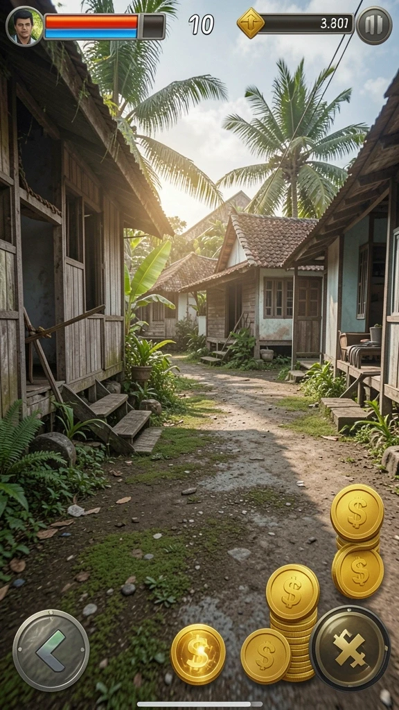 Interaksi sosial yang seru dengan teman-teman.