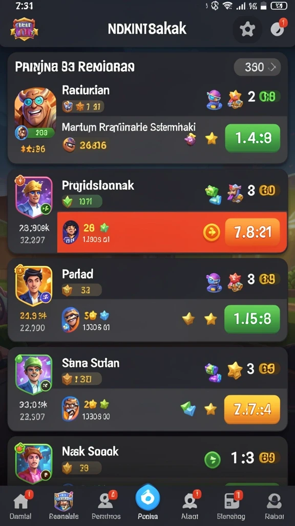 Grafik slot yang menarik dan inovatif.
