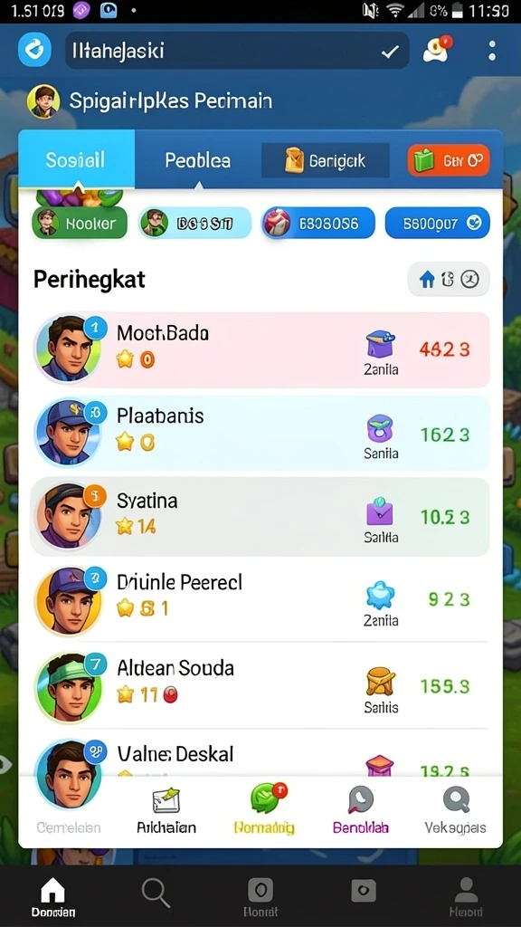 Beragam pilihan permainan yang mengasyikkan.