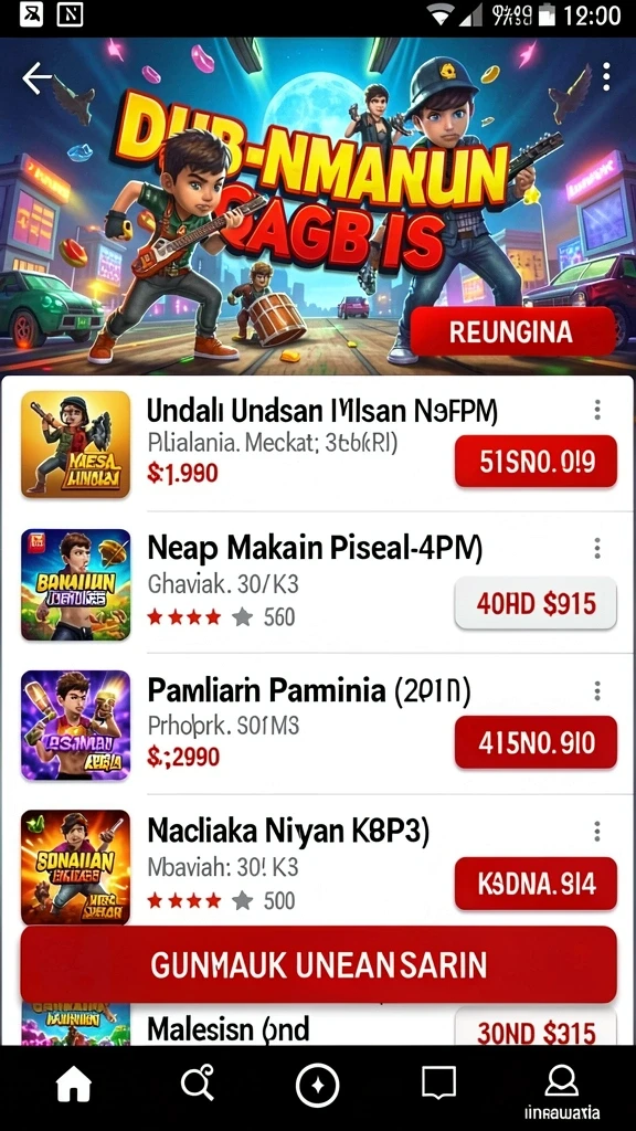 Tampilan antarmuka pengguna yang bersih dan menarik.