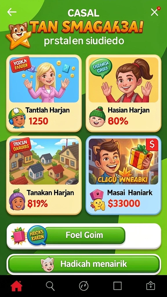 Bonus menarik yang meningkatkan pengalaman bermain.