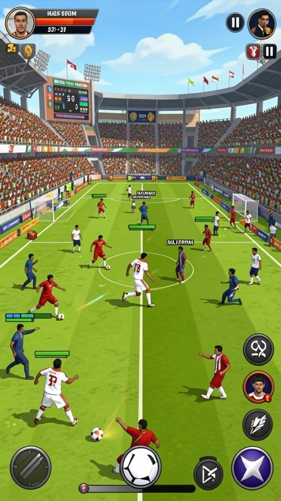 Mode multiplayer untuk bersaing dengan teman.