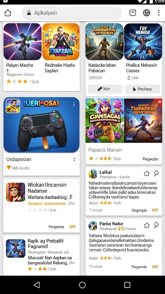 Tampilan antarmuka yang ramah pengguna dan menarik.