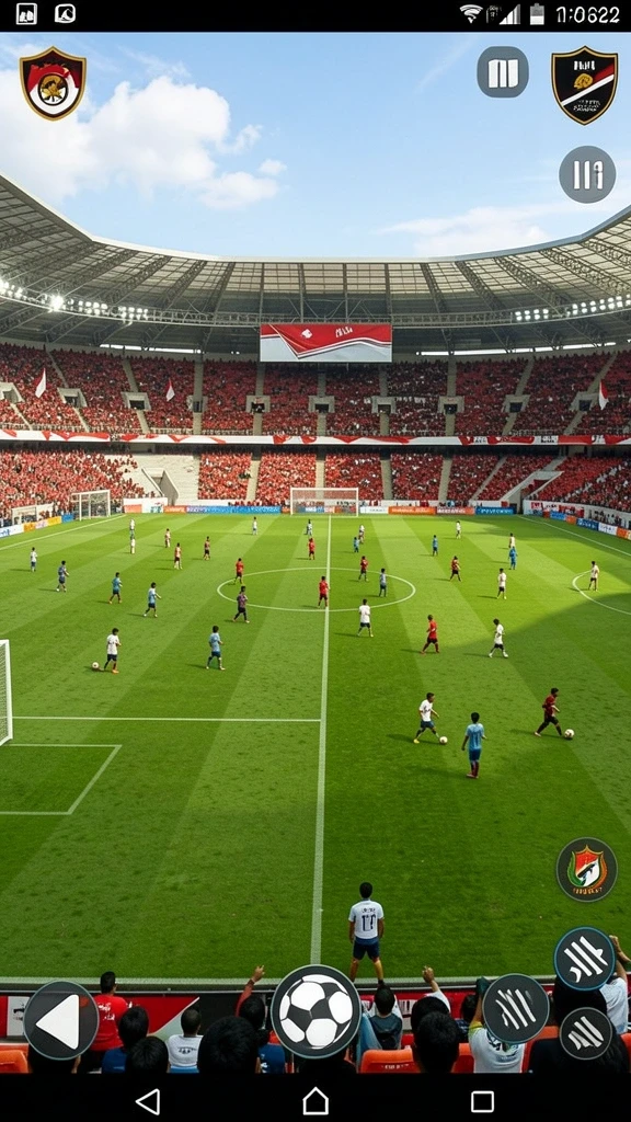 Grafik yang memukau dan efek suara yang mendalam.