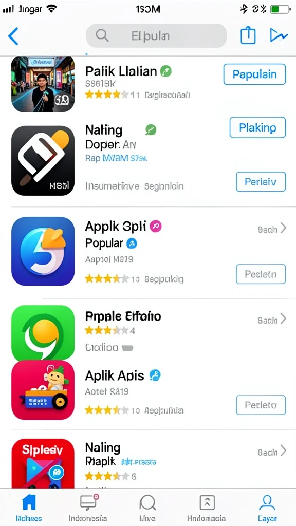 Berbagai pilihan permainan slot yang menghibur.