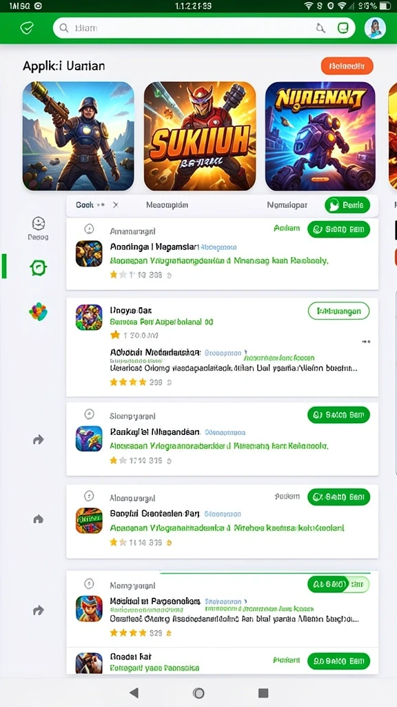 Level yang beragam dan penuh dengan tantangan menarik.