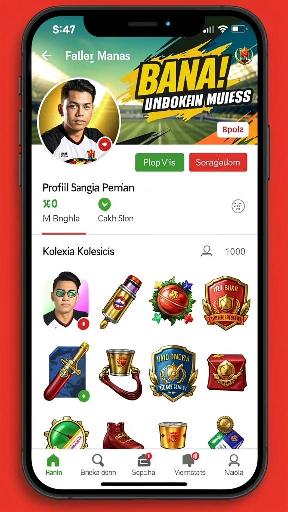 Tampilan antarmuka yang menarik dan user-friendly.