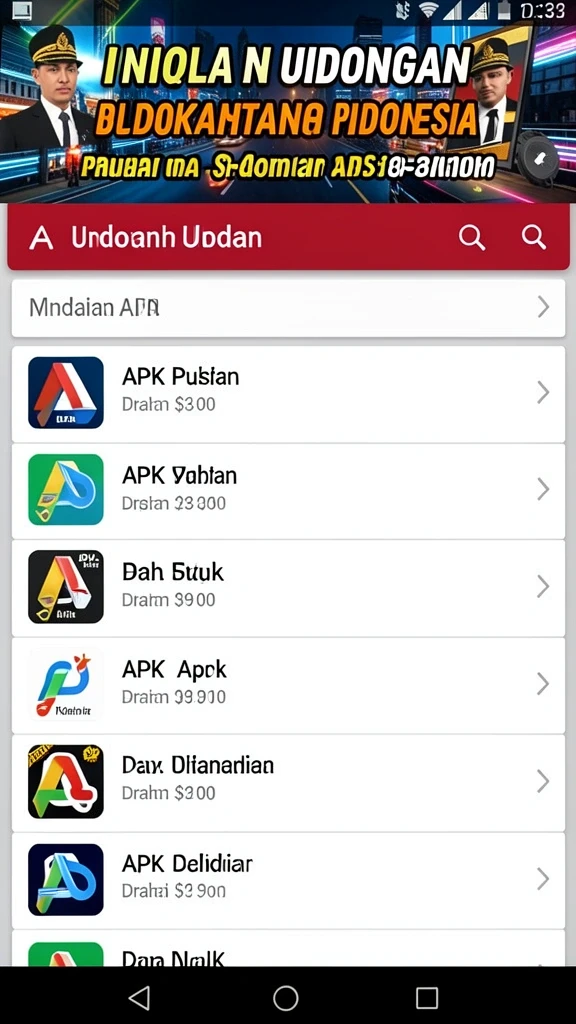 Tampilan antarmuka pengguna yang menarik dan ramah.