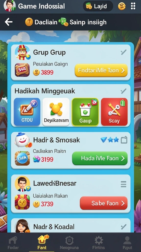 Tampilan antarmuka yang ramah pengguna.